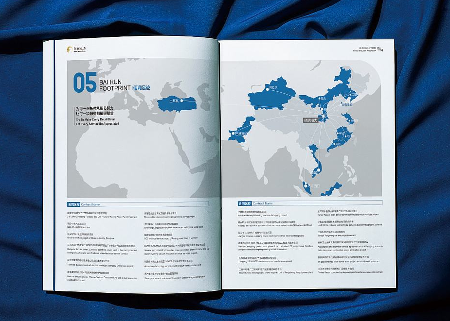 電力畫冊設(shè)計(jì)要注意的問題